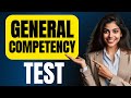 How to Pass General Competency Test: Questions and Answers
