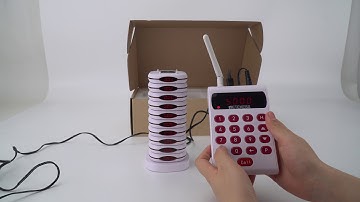 How to change notice mode of TD161 wireless paging system?