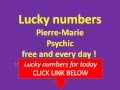 YOUR LUCKY NUMBERS FOR TODAY - YouTube