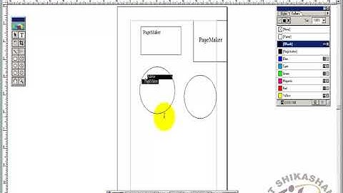 4 PageMaker Rectangular Frame,Elliptical Frame,Polygon Frame