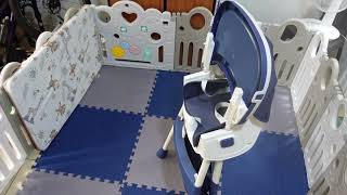 HIGH CHAIR FOR BABIES ASSEMBLY AND SHOWCASE
