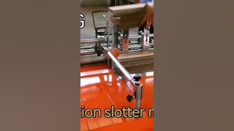 Auto partition slotter machine.#carton #corrugated #corrugatedbox #packagingmachinery