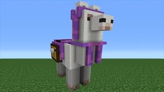 How To Draw A Minecraft Llama - Drawing Tools