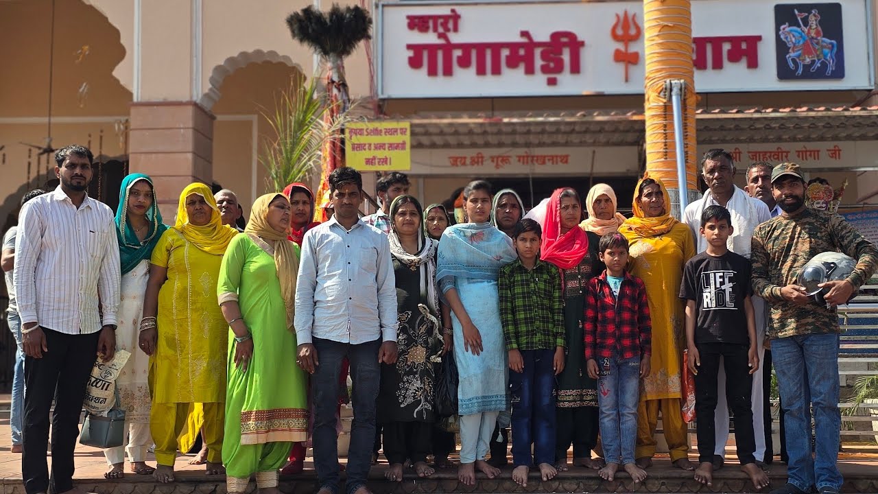 बुलेट पर सवार, पहुँचे गोगाजी के द्वार! 🏍️🙏✨