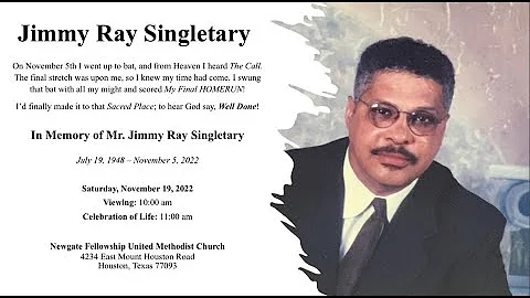 Jimmy Ray Singletary Photo Album 11 17 2022
