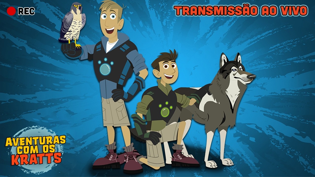 🔴 AO VIVO | Maratona de episódios completos com os irmãos Kratt 🐨🦒