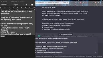 Writing a Custom Text Adventure Game for ChatGPT