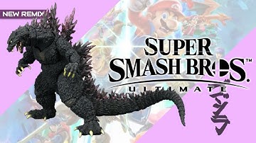 Godzilla 2000 - Godzilla’s Theme [FANMADE REMIX] | Super Smash Bros. Ultimate (Happy Godzilla day!)