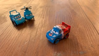 Disney Pixar Cars 2026 Mini Racers Dinoco Daydream 3 pack review.