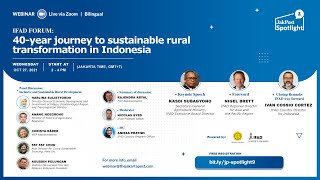 Jakpost Spotlight 9 : IFAD Forum : 40-year Journey to Sustainable Rural Transformation in Indonesia