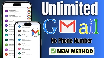 ✅Unlimited Gmail Account Without Phone Verification | Unlimited Gmail Create Method |