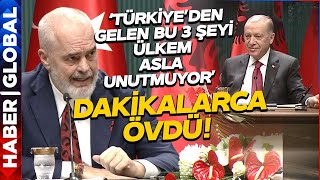 Konuk Başbakan Erdoğan'ın Yanında Dakikalarca Türkiye'yi Övdü! "Ülkem Bu 3 Şeyi Unutamıyor"