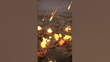 Comets  Rain in UE5.4 Niagara | For Patreon