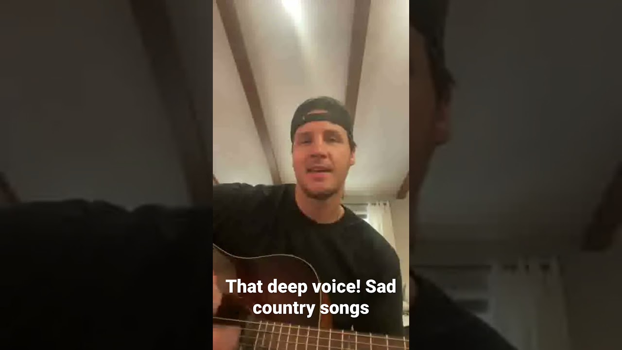 Deep country voice!