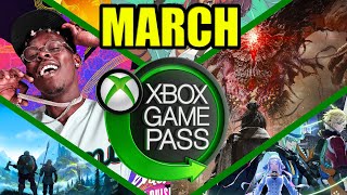 Xbox Game Pass March 2023 Games Suggestions and Additions