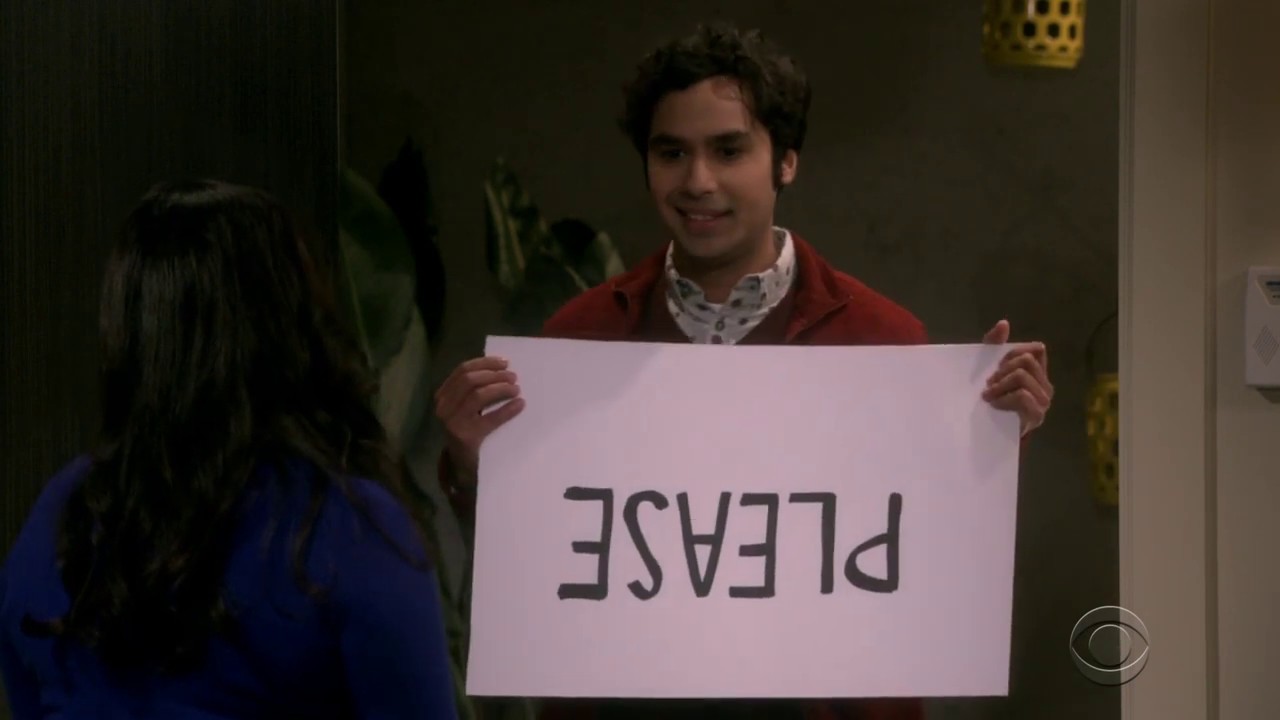 The Big Bang Theory - S12E12 - Raj "Love Actually" style - YouTube