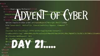 Advent of Cyber Day 21 | AoC 2025 | TryHackMe