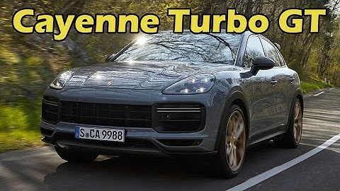 Global dynamic premiere of the new Cayenne Turbo GT