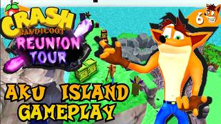 Crash Bandicoot: Reunion Tour - Island Adventure Gameplay (FanGame)