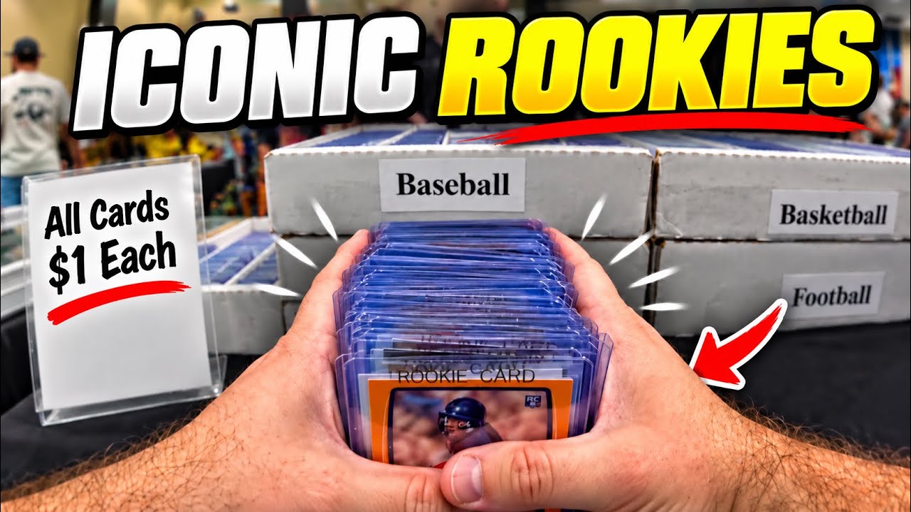I Couldn't Stop Digging Through These $1 Card Boxes - YouTube