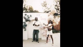Troy & Yanni manifested it awww🩷. #babygender #edit #love #babygenderreveal