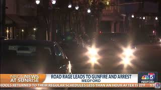 Convicted felon arrested in Medford following road rage incident with gun