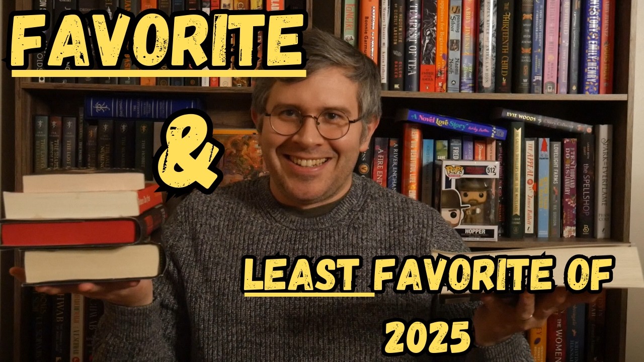 My Favorite and Least Favorite Books of 2025