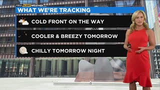 Chicago First Alert Weather: Less humid Wednesday