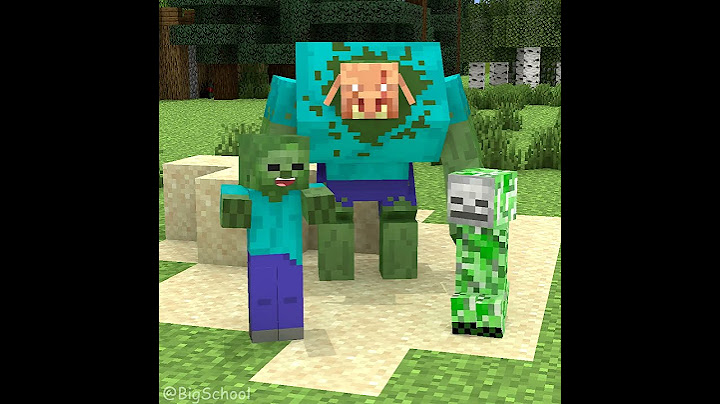 Mutant Zombie vs Zombie and Creeper Boy | Transform Challenge 😁