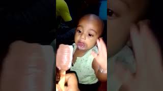 RDXseemone ?6month baby eating ice??shortsvideo shortsfunny