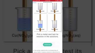 How to use: Metal In Aqueous Solutions Activity 1 (AACT APPLICATION)