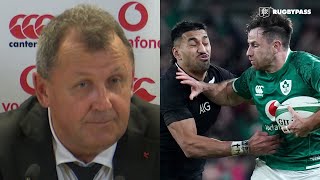 Ian Foster & Sam Whitelock react to 9-point loss to Ireland in Autumn Internationals match in Dublin