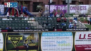 TinCaps blast four home runs in 11-10 win over South Bend on Sunday