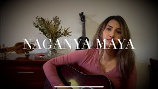 Naganya Maya (female cover with lyrics) || Sajjan Raj Vaidya