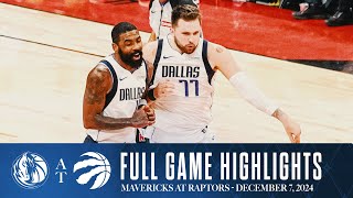Thumbnail for Dallas Mavericks Highlights vs. Toronto Raptors | December 7, 2024