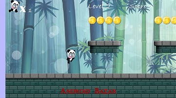 Android Game Panda Run HD Gameplay