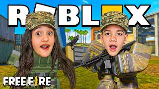 ANGI Y KABRITA PRUEBAN LAS PEORES COPIAS DE FREE FIRE EN ROBLOX 😱