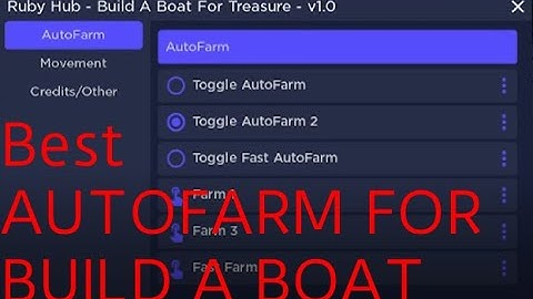 Build A Boat For Treasure Script Autofarm