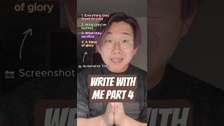 Write With Me! Part 4 #editor #writingtips #writer #storystructure #climax