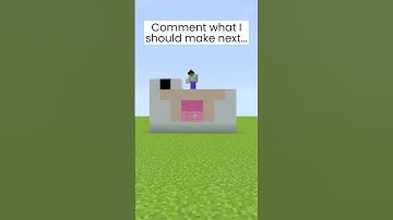 Minecraft sheep head tutorial. #minecraft #shorts