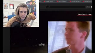 xQc gets Rick Rolled