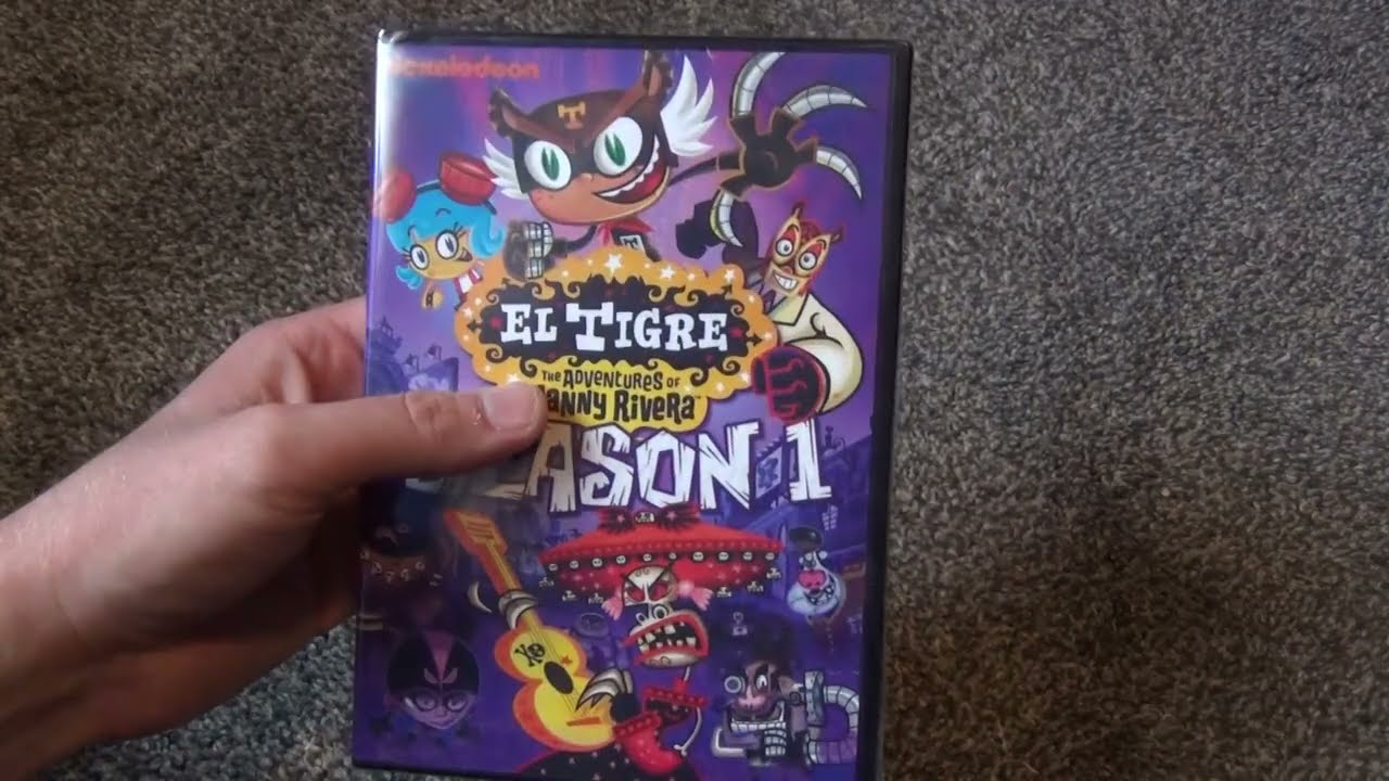 El Tigre: The Adventures of Manny Rivera Season 1 DVD Unboxing - YouTube