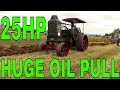 STEAM TRACTOR PLOWING A FIELD RUMELY ADVANCE OIL PULL 25-45HP ROUGH AND TUMBLE KINZERS, PA 5/12/2017