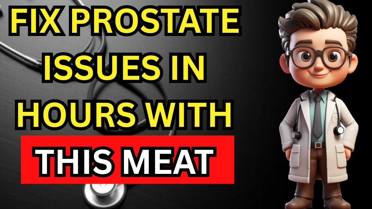 Eat This Meat to Restore Prostate Health Naturally  Doctor’s Advice for Seniors