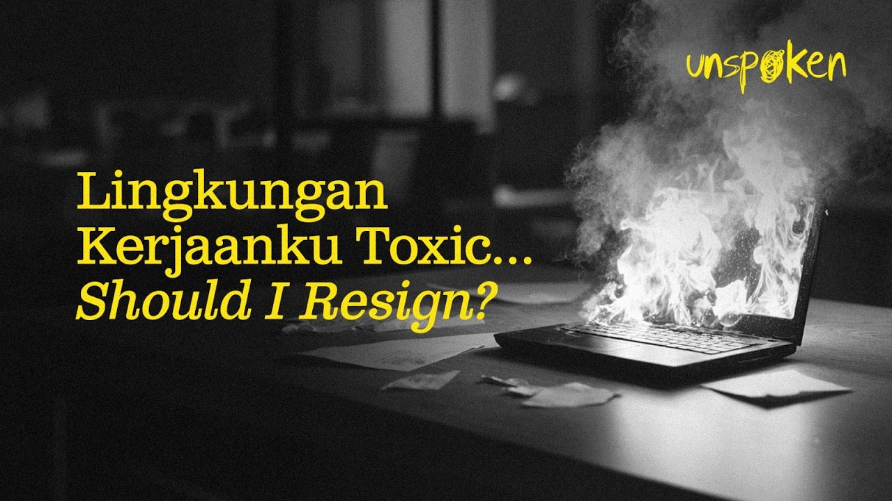 Lingkungan Kerjaanku Toxic… Should I Resign? — Ustadz Muhammad Nuzul Dzikri | Unspoken Ep. 18