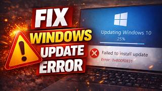 How to Fix Windows Update Error | All Errors Guide (1053 & 0x800f0983)