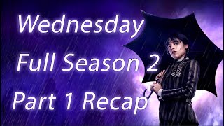 Wednesday Season 2 Episodes 1–4 Recap | Tyler Returns & Enid’s Fate