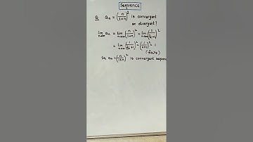 Convergent & Divergent Sequences Questions #digitallearningportal #shorts #shortsfeed #ytshorts