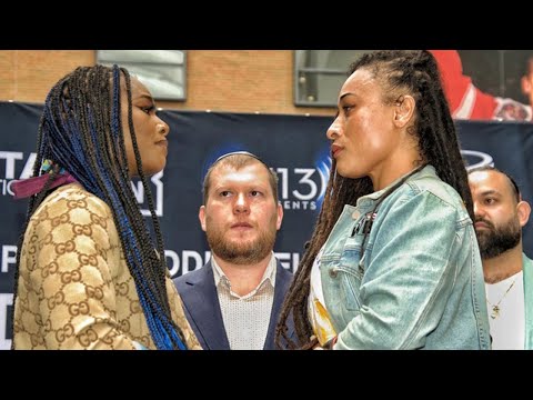 HEATED!! Claressa Shields vs Hanna Gabriels 2 • PRESS CONFERENCE HIGHLIGHTS