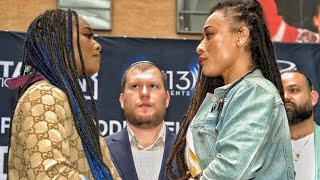 HEATED!! Claressa Shields vs Hanna Gabriels 2 • PRESS CONFERENCE HIGHLIGHTS